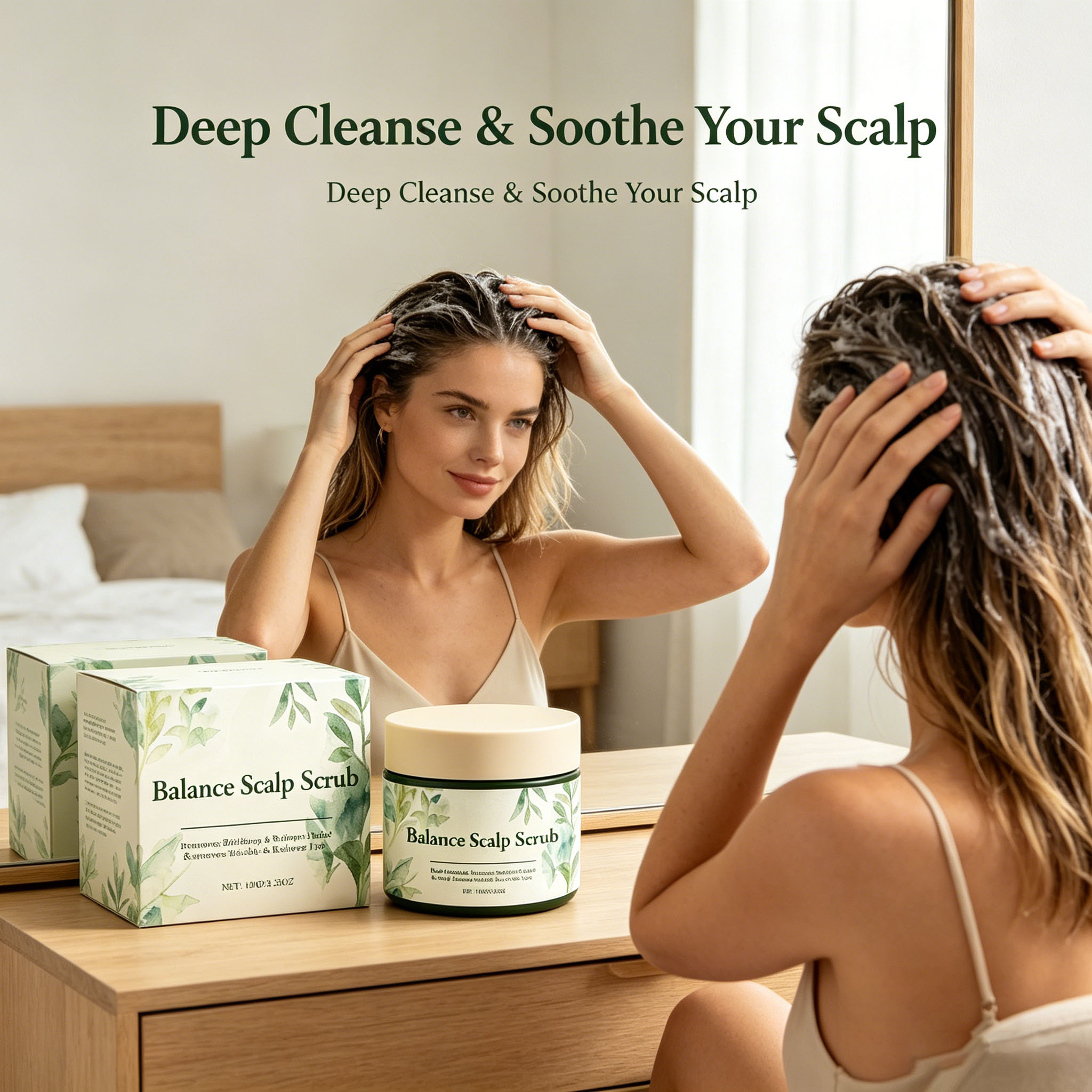 Scalp Scrub Exfoliant - 두피 스크럽 딥 클렌징 모낭 비듬