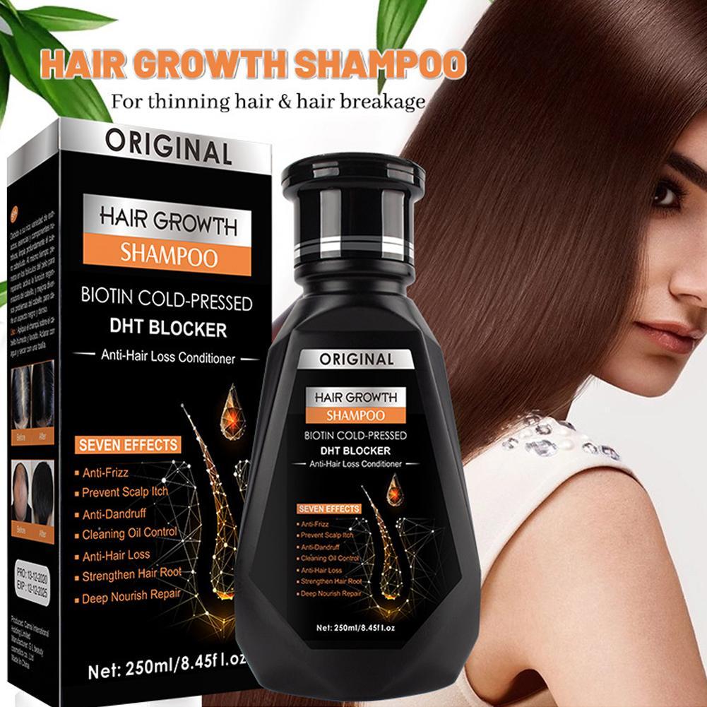Hair Care Elseve - 모발 성장을위한 빗 브러시가있는 250ML 비오틴