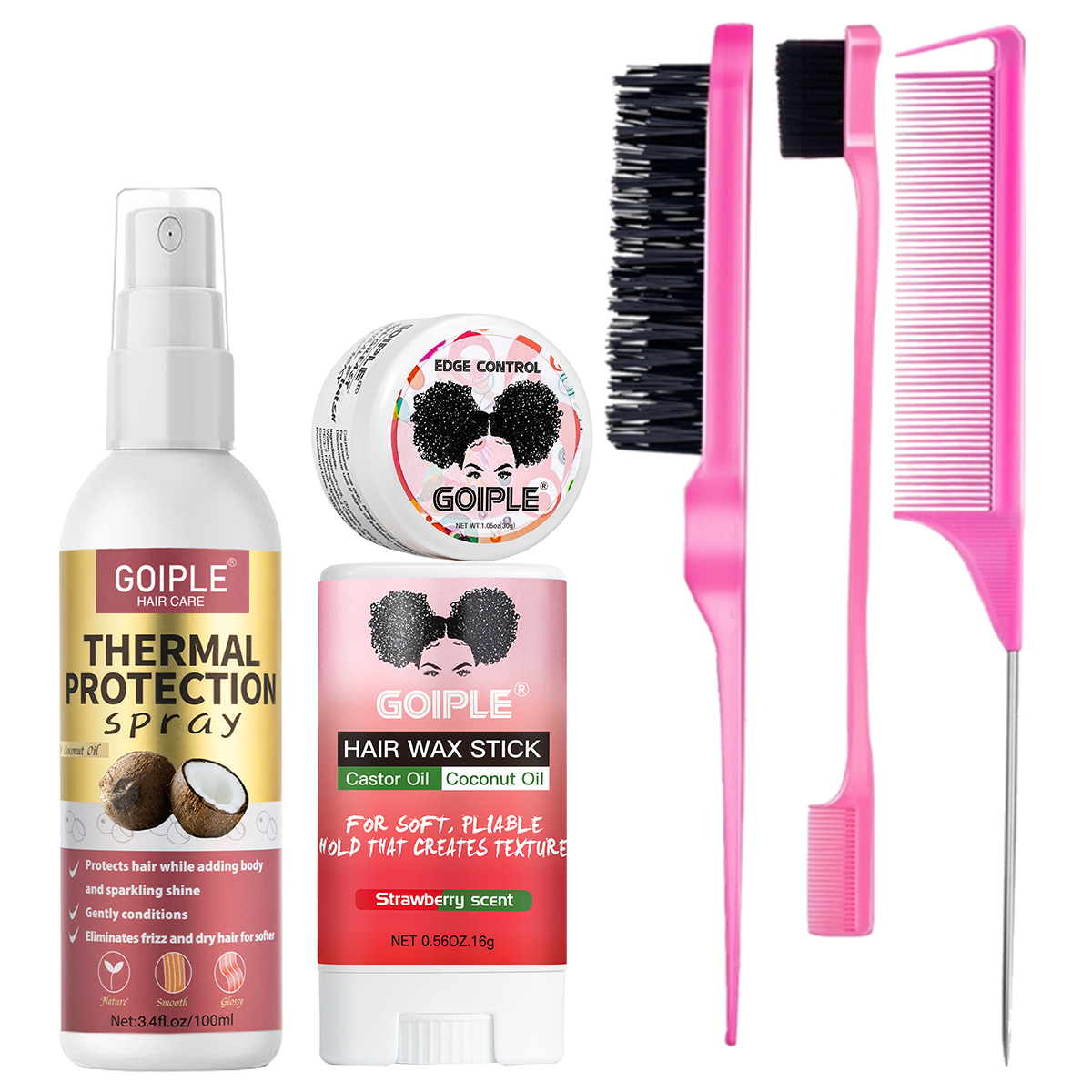 Hair Care Heat Protectant - GOIPLE 히트 프로텍션 스프레이 열 보호