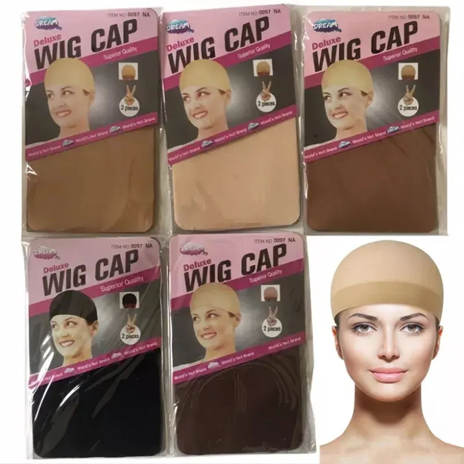 Wig Cap Stocking - 20/30PCS 가발 용 저렴한 머리 새로운