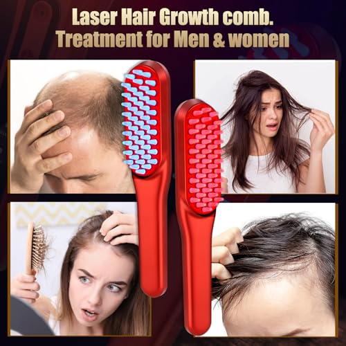 Hair Care Elseve - 레이저 발모 빗, 남녀 모두에게 적합한