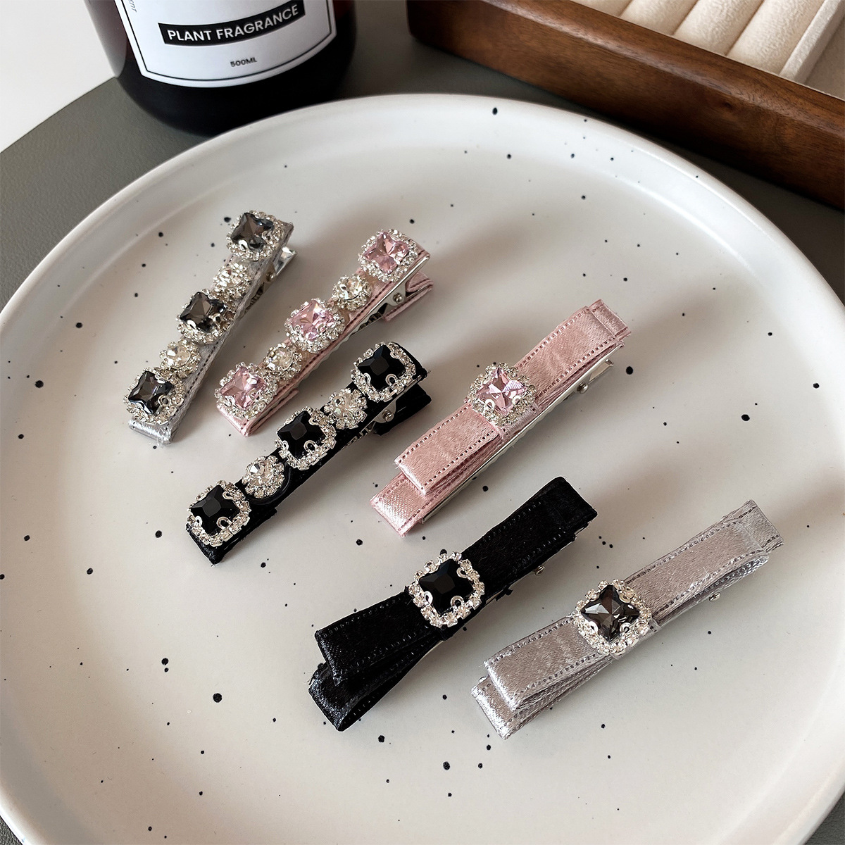 Hair Care Luxury Brands - 2/6 Pcs 여성용 헤어 클립 세트