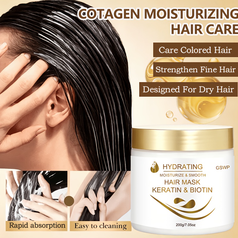 GSWP 케라틴 모이스처라이징 헤어 마스크, 모발을 부 - Hair Care Hair Mask 리뷰 및 가격
