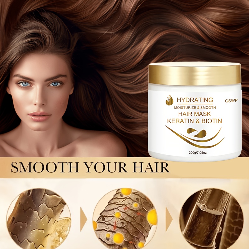 GSWP 케라틴 모이스처라이징 헤어 마스크, 모발을 부 - Hair Care Hair Mask 리뷰 및 가격