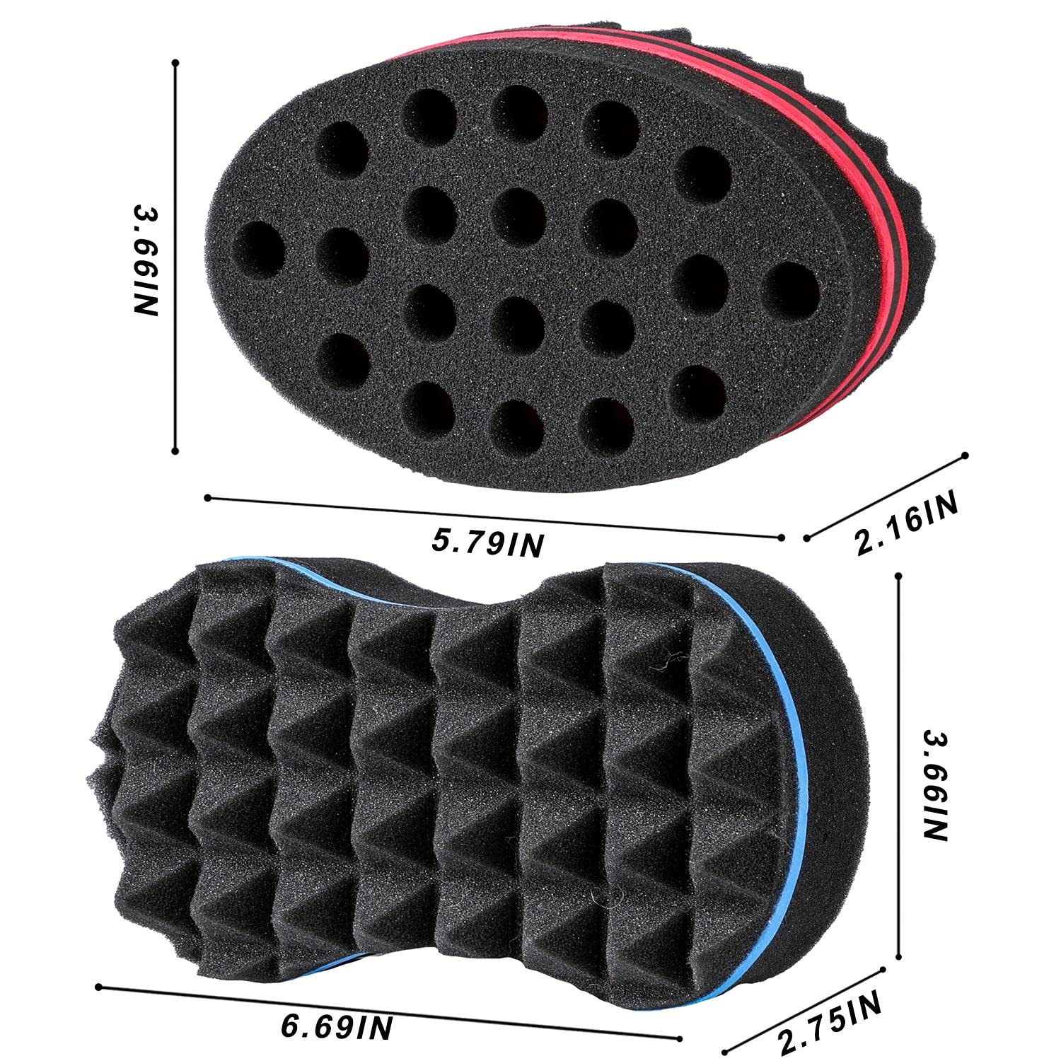 1개입 타원형 양면 매직 트위스트 헤어 브러쉬 스펀지  - Twist Sponge Coil 리뷰 및 가격