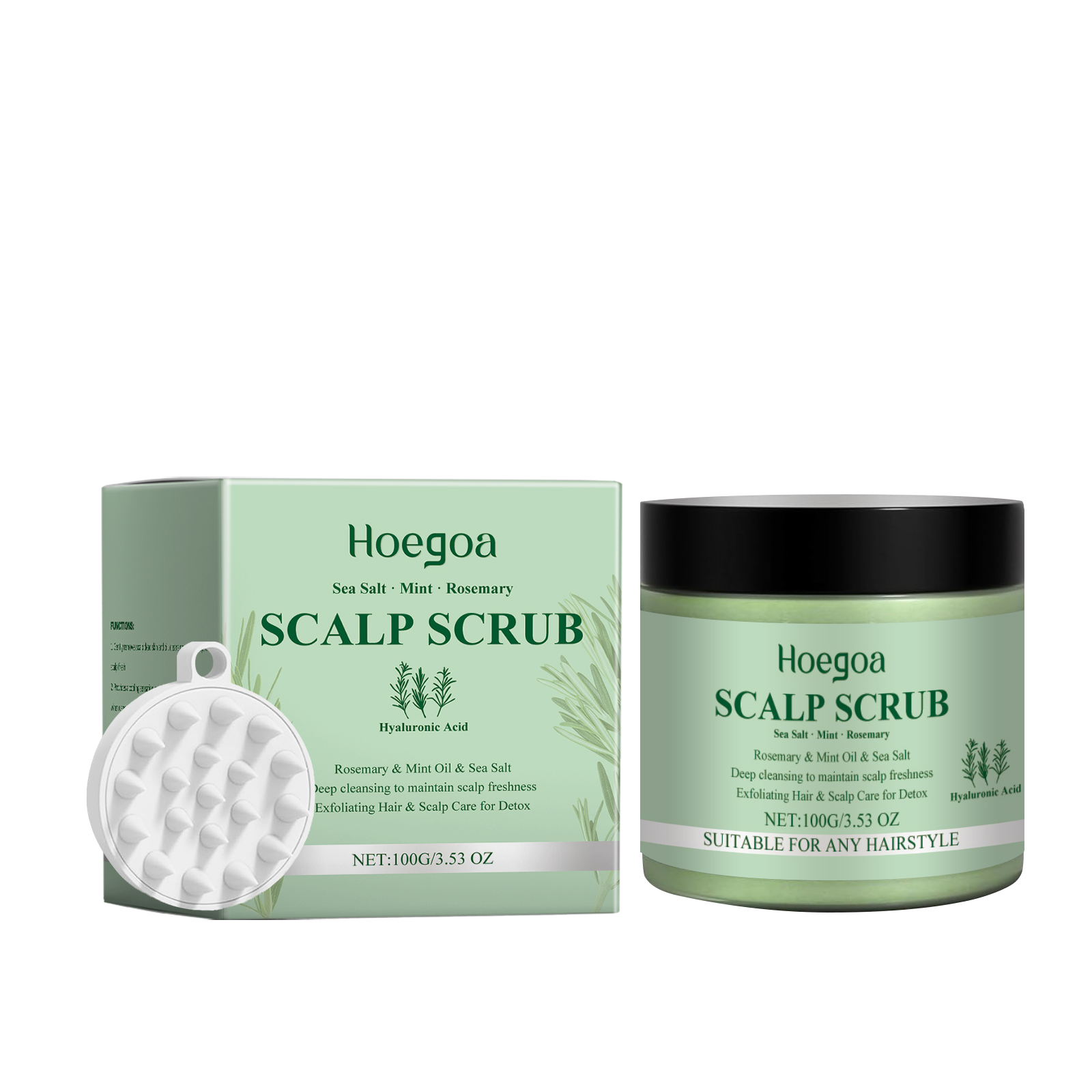 로즈마리 헤어 케어 스크럽 크림 딥 클렌징 모낭 강화  - Scalp Scrub Exfoliant 리뷰 및 가격