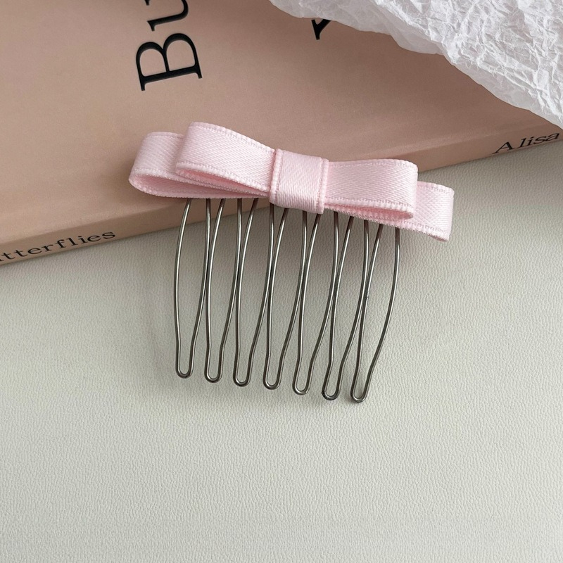 2개 세트 세련되고 사랑스러운 발레 리본 빗 프랑스 헤 - Clip In Hair Piece 리뷰 및 가격