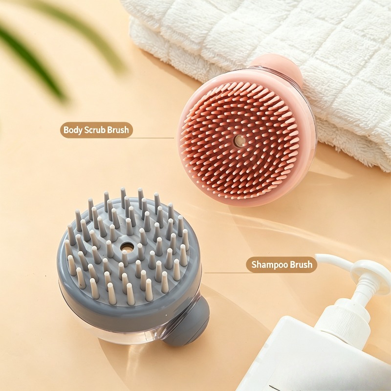 리필 가능한 액체 두피 마사지 브러쉬 헤어 워싱 빗 샤 - Scalp Scrub Exfoliant 리뷰 및 가격