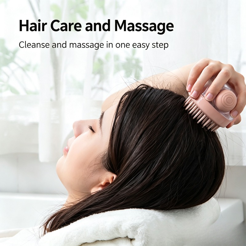 리필 가능한 액체 두피 마사지 브러쉬 헤어 워싱 빗 샤 - Scalp Scrub Exfoliant 리뷰 및 가격