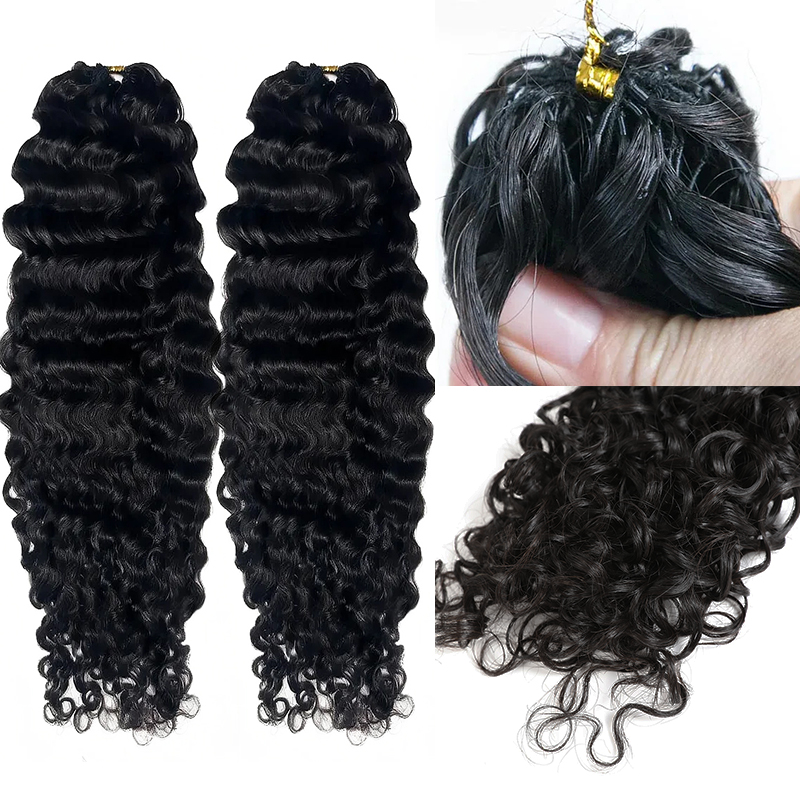 흑인 여성용 워터 웨이브 인모 크로셰 헤어, 프렌치 컬 - Hair Care Color 리뷰 및 가격