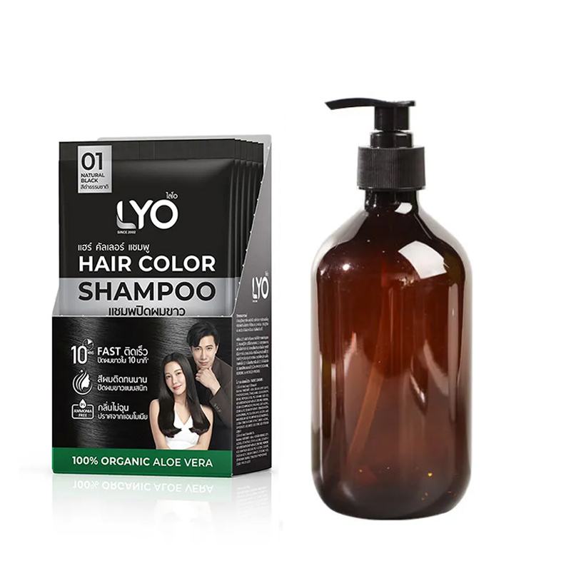 Lyo 천연 식물 헤어 염색 헤어 컬러 샴푸, 서브 포 - Hair Care Color 리뷰 및 가격