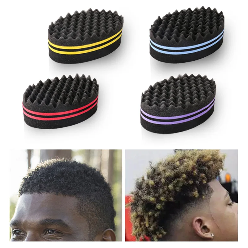 타원형 양면 매직 트위스트 헤어 브러쉬 스펀지 브러쉬, - Twist Sponge Coil 리뷰 및 가격