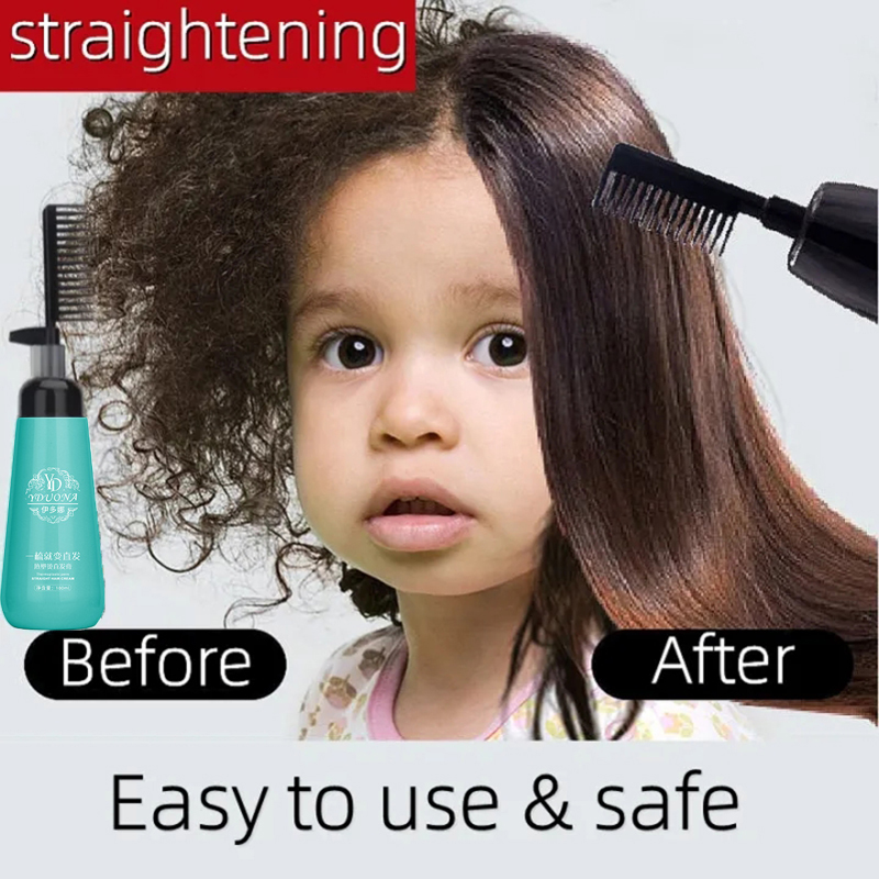 케라틴 헤어 스트레이트닝 크림 및 빗 세트 180ml  - Keratin Treatment Set 리뷰 및 가격