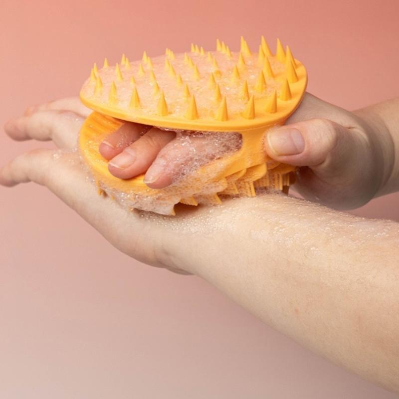 부드러운 실리콘 바디 스크러버 두피 각질 제거 무자극  - Scalp Scrub Exfoliant 리뷰 및 가격