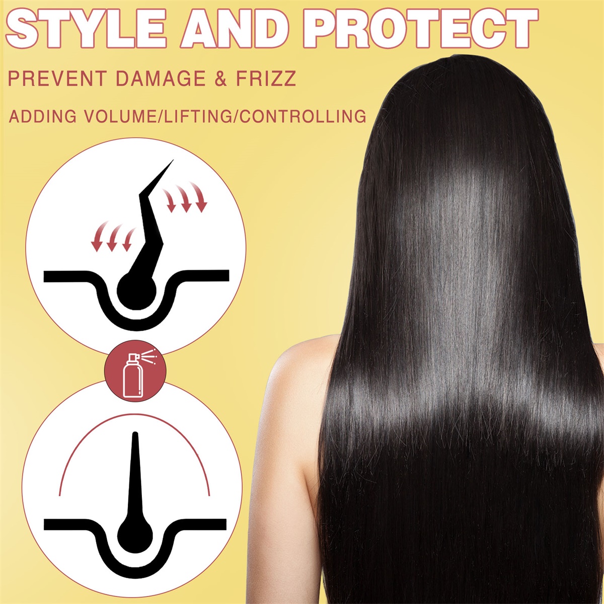 GOIPLE 히트 프로텍션 스프레이 열 보호 미스트 드 - Hair Care Heat Protectant 리뷰 및 가격