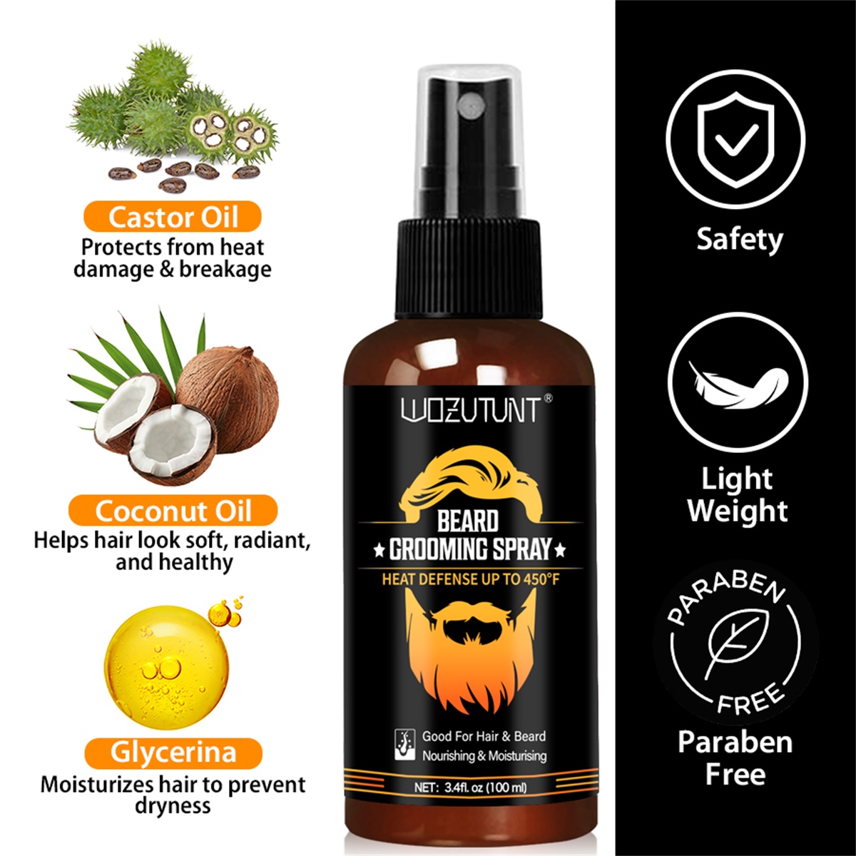수염 관리 스프레이 페이셜 헤어 컨디셔너 열 보호 미스 - Hair Care Heat Protectant 리뷰 및 가격