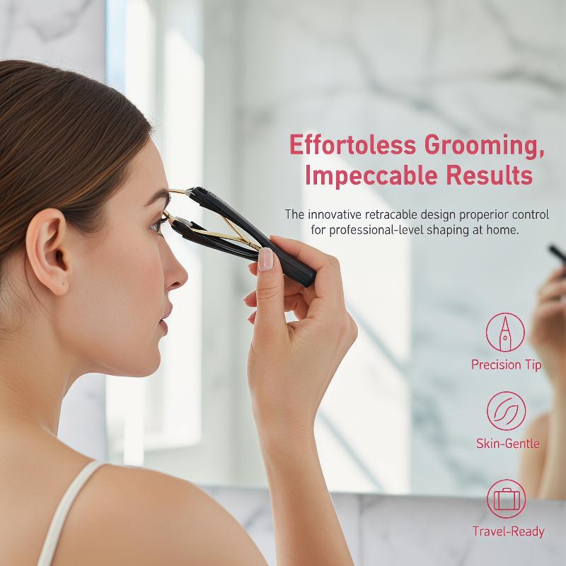 눈썹 족집게 자동 개폐식 미끄럼 방지 그립 얼굴 털 제 - Hair Care Tools 리뷰 및 가격
