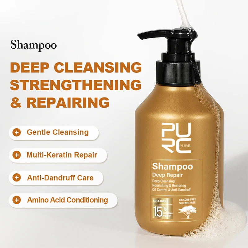 PURC 모로코 아르간 오일 샴푸 컨디셔너 생강 헤어  - Hair Care Keratin Treatment 리뷰 및 가격