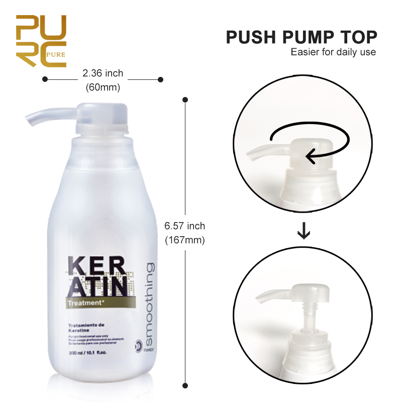 PURC 전문 케라틴 트리트먼트, 헤어 스무딩, 곱슬  - Keratin Treatment Set 리뷰 및 가격