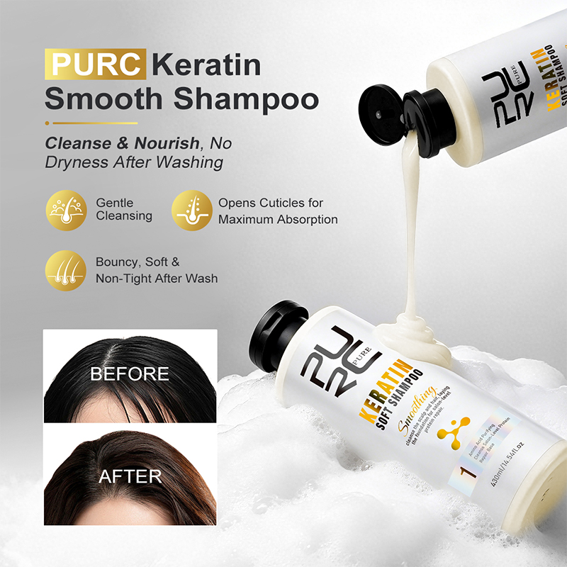 PURC 케라틴 트리트먼트 헤어 케어 세트 스트레이트닝 - Hair Care Keratin Treatment 리뷰 및 가격