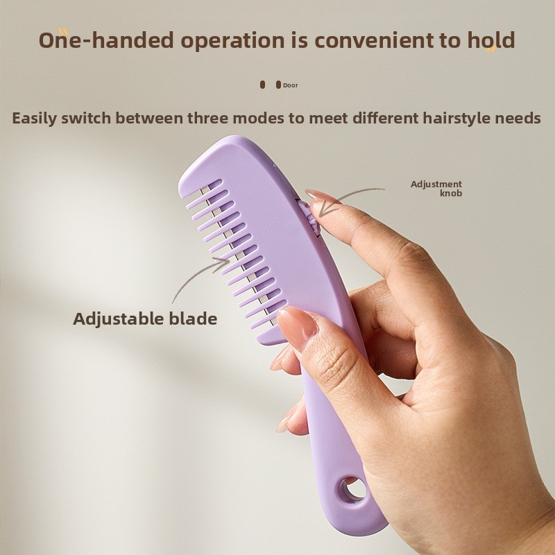 휴대용 조절 가능 3단 속도 헤어 트리밍 빗 (블레이드 - Hair Care Tools 리뷰 및 가격