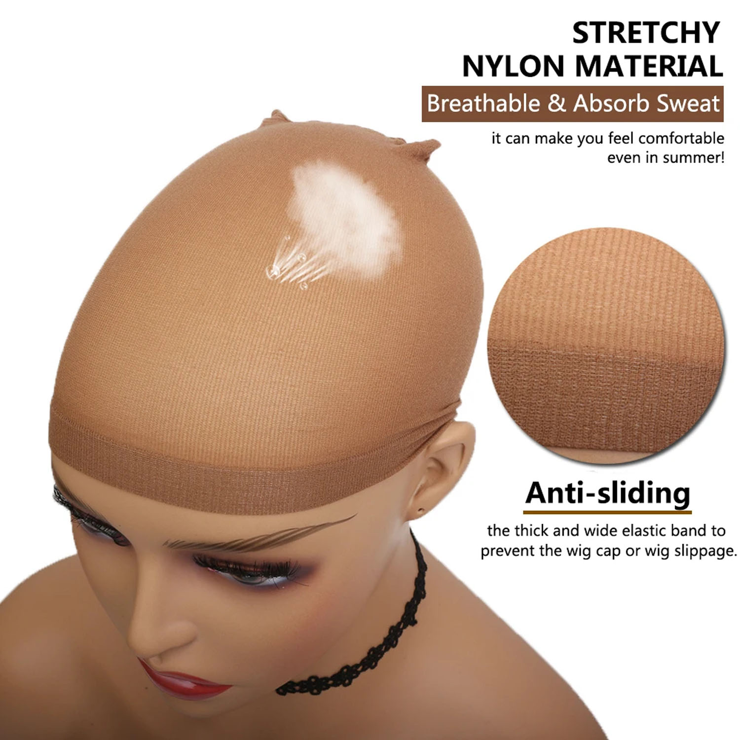20/30PCS 가발 용 저렴한 머리 새로운 스타킹 캡 - Wig Cap Stocking 리뷰 및 가격