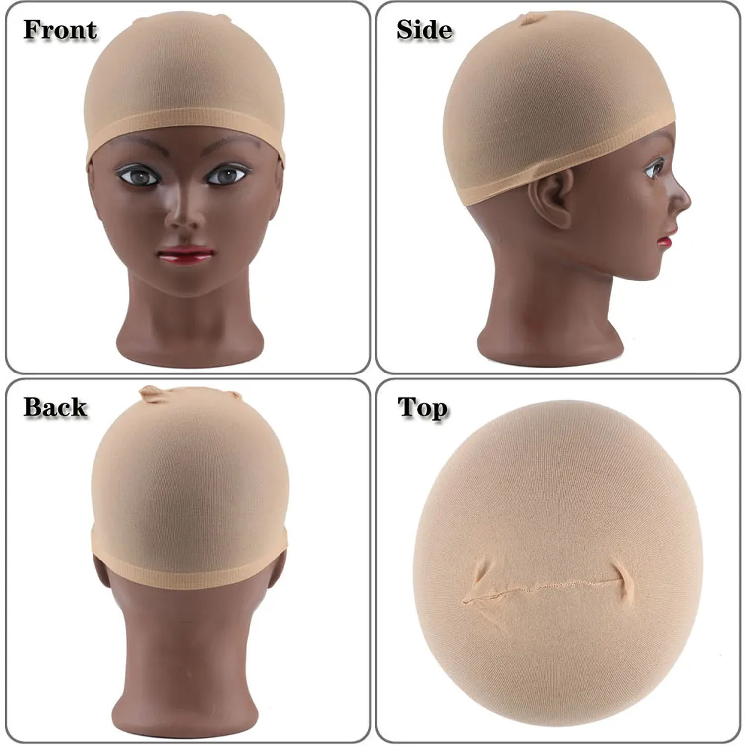 20/30PCS 가발 용 저렴한 머리 새로운 스타킹 캡 - Wig Cap Stocking 리뷰 및 가격