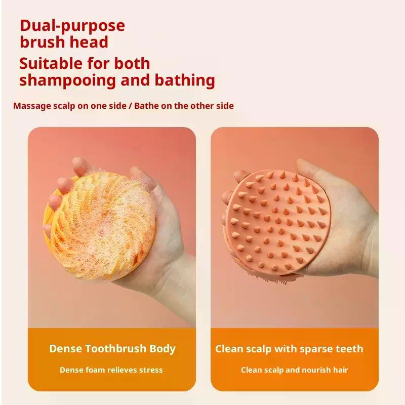부드러운 실리콘 바디 스크러버 두피 각질 제거 비자극성 - Scalp Scrub Exfoliant 리뷰 및 가격