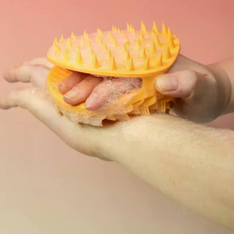 부드러운 실리콘 바디 스크러버 두피 각질 제거 비자극성 - Scalp Scrub Exfoliant 리뷰 및 가격
