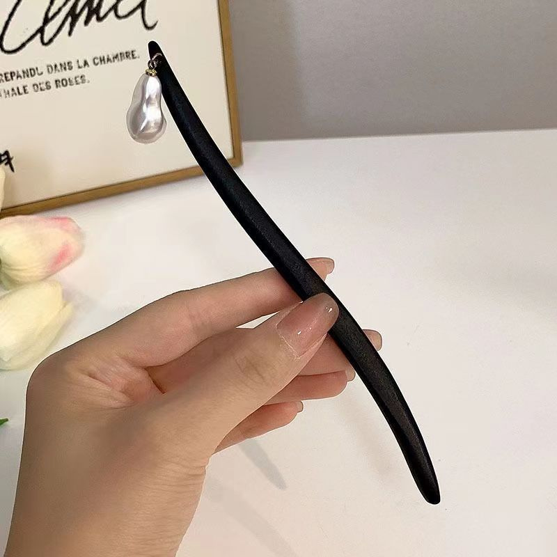 빈티지 중국 스타일 나무 꽃 머리 스틱 여성을위한 진주 - Hair Care Ingredients 리뷰 및 가격