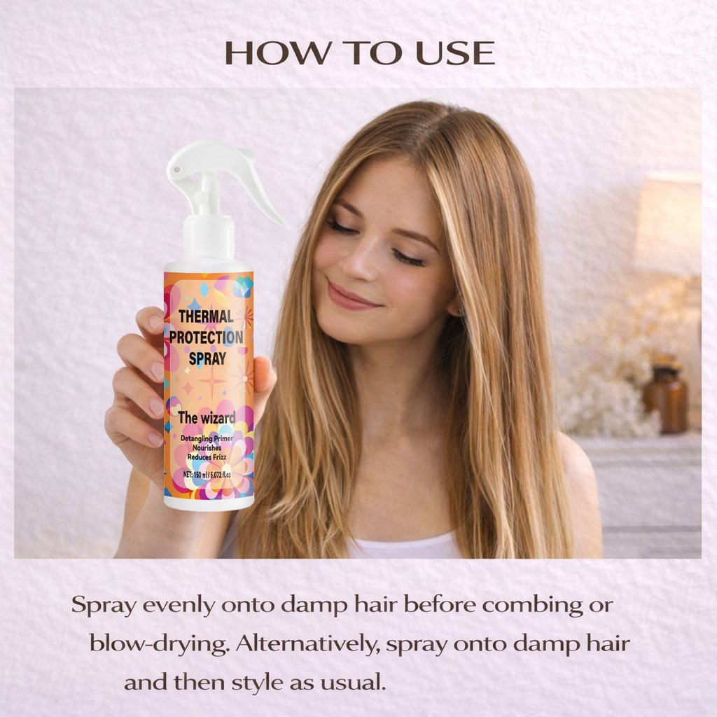 열 보호 스프레이 헤어 히트 프로텍터 세럼 UV 손상  - Hair Care Heat Protectant 리뷰 및 가격