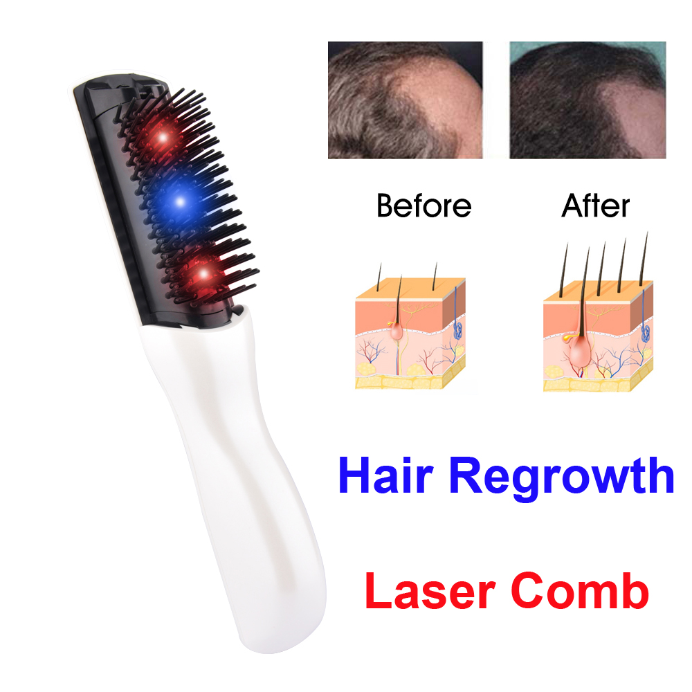 전기 레이저 발모 빗, 탈모 방지 치료, 적외선 진동  - Hair Care Elseve 리뷰 및 가격