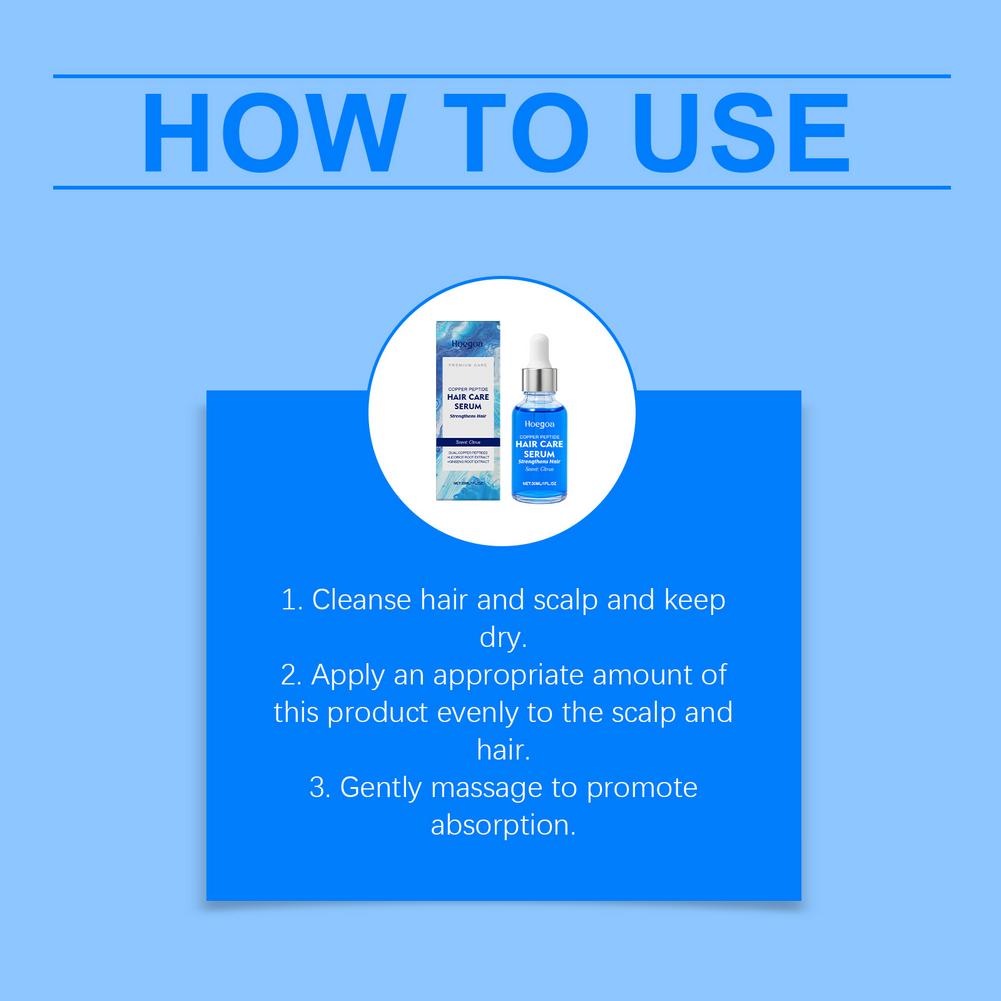1/2PCS 구리 펩타이드 모발 성장 세럼 듀얼 펩타이 - Hair Care Serum 리뷰 및 가격