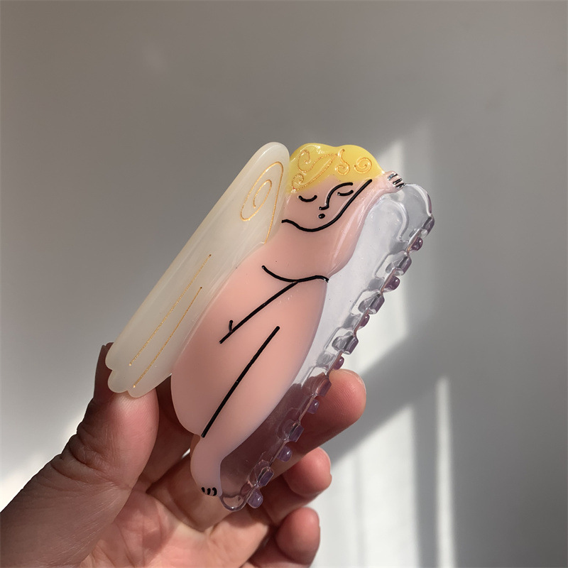 1 Pcs 여성용 헤어 발톱 꽃 달팽이 천사 귀여운 맞 - Hair Care Luxury Brands 리뷰 및 가격