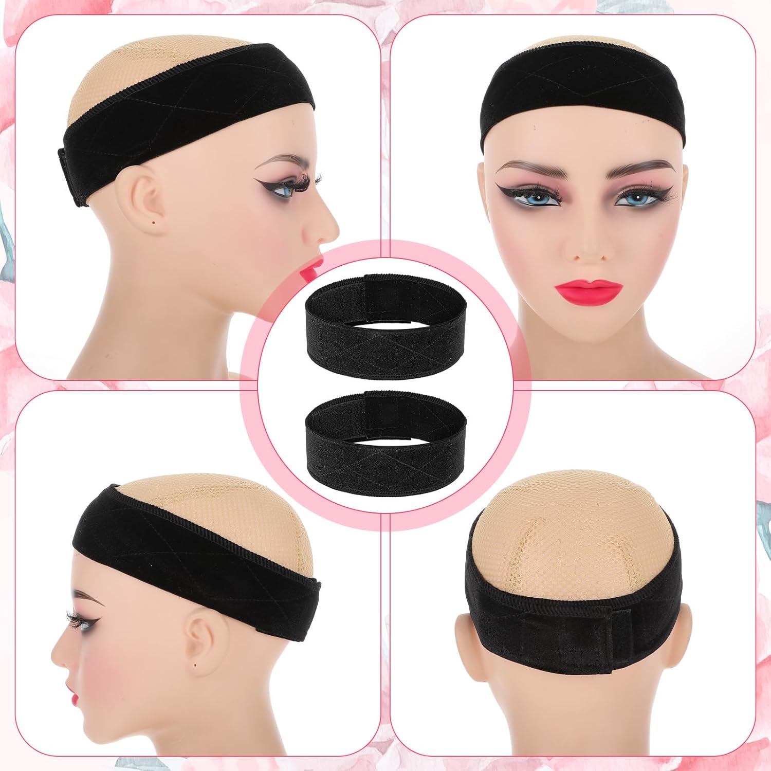 가발 고정 밴드 및 돔형 메쉬 가발 캡, 가발을 고정시 - Wig Cap Stocking 리뷰 및 가격