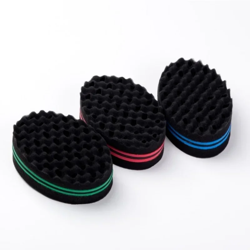 타원형 양면 매직 트위스트 헤어 브러시, 천연 아프로  - Twist Sponge Coil 리뷰 및 가격