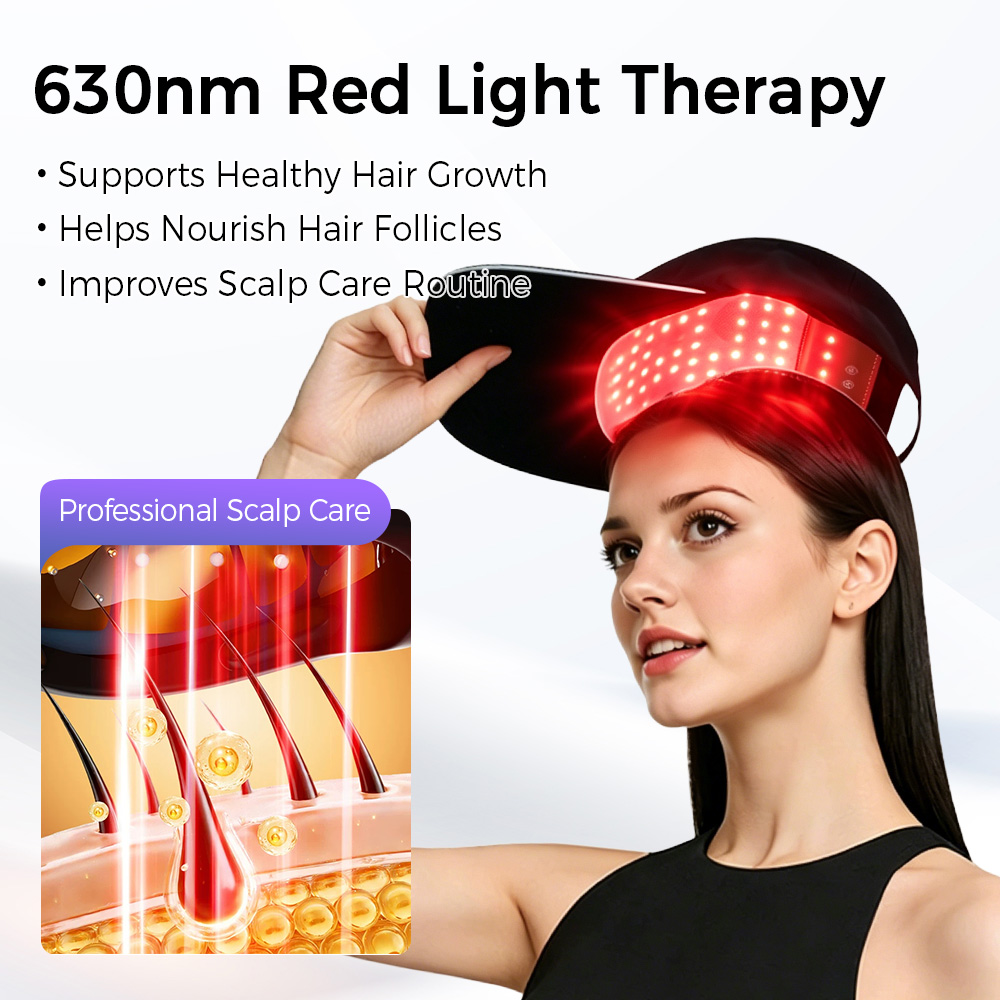 LED 헤어 성장 캡 레드 블루 라이트 테라피 모자 6 - Hair Care Elseve 리뷰 및 가격