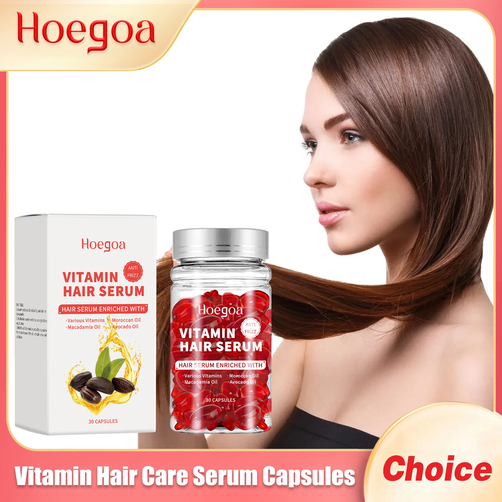 비타민 헤어 케어 세럼 캡슐 재성장 증가 오일 컨트롤  - Hair Care Serum 리뷰 및 가격