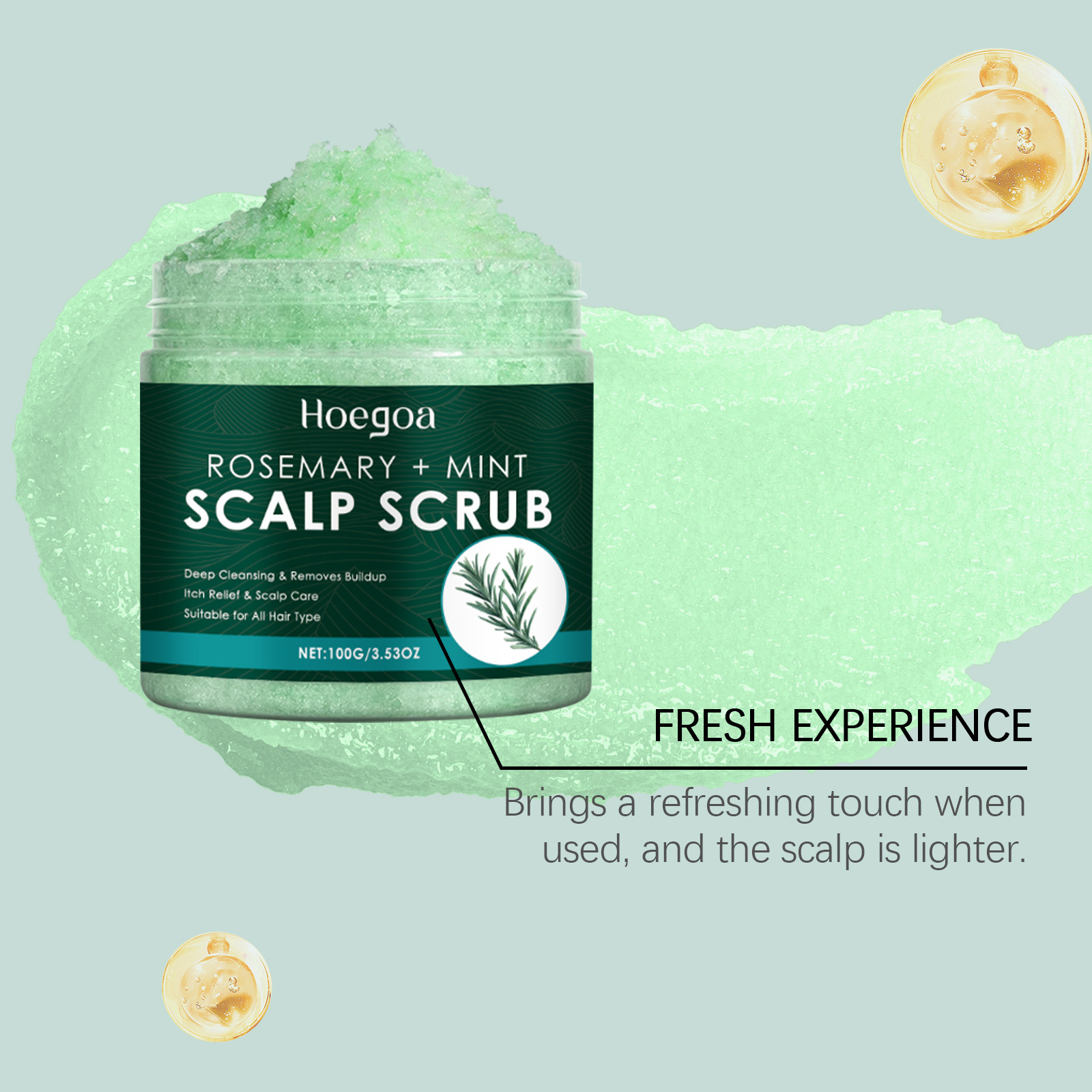 로즈마리 두피 스크럽 마사지 빗 포함 각질 제거 딥 클 - Scalp Scrub Exfoliant 리뷰 및 가격