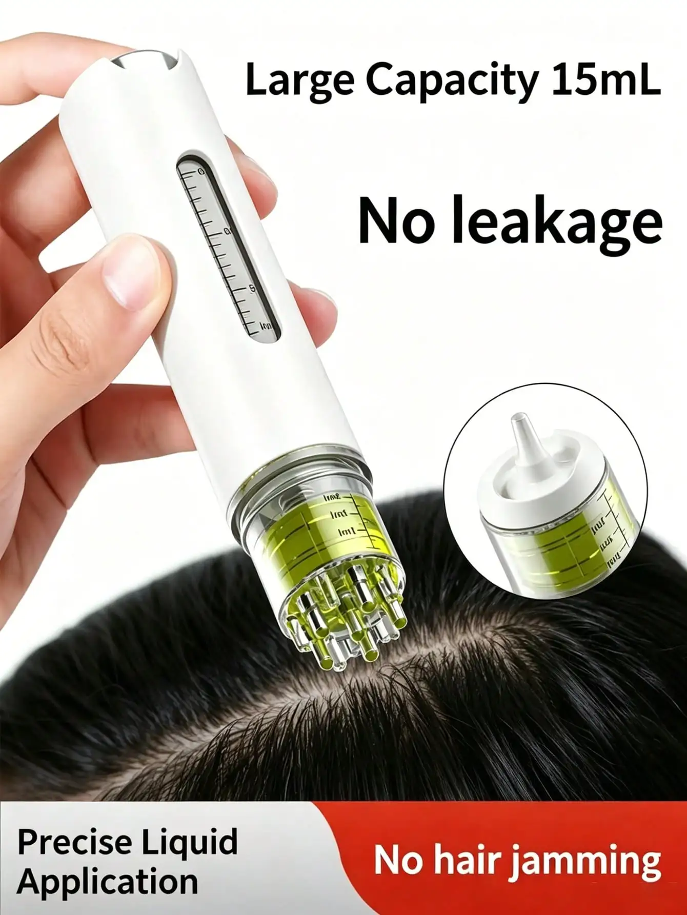 두피 어플리케이터 여행용 헤어 성장 세럼 가이드 빗 롤 - Hair Care Serum 리뷰 및 가격