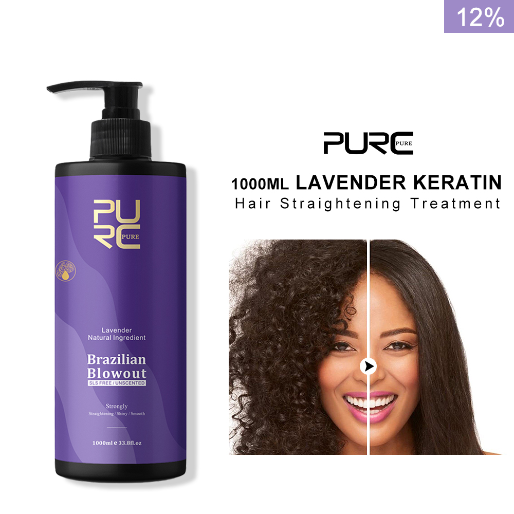 PURC 라벤더 12% 브라질 케라틴 스트레이트 닝 트 - Keratin Treatment Set 리뷰 및 가격