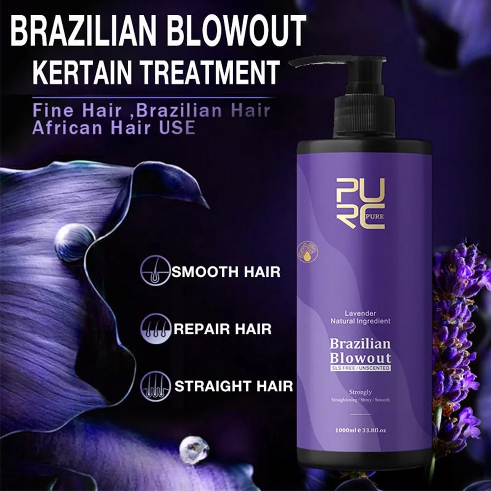 PURC 라벤더 12% 브라질 케라틴 스트레이트 닝 트 - Keratin Treatment Set 리뷰 및 가격